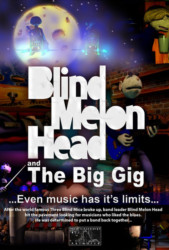 lind Melon Head and the Big Gig poster Australian Film Festival OZIFF
